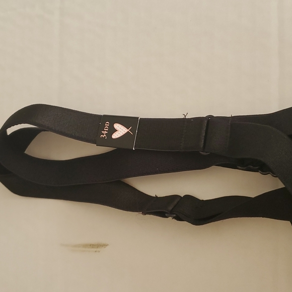 NWOT Victoria's Secret black unlined balconet bra - Picture 3 of 8